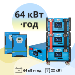 Система резервного живлення 64 кВт·год ALIT - ТОВ ХОРОС