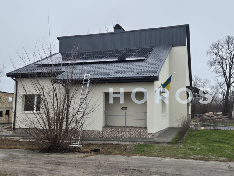 Автономна сонячна електростанція 7 кВт у Бучанському районі, Київська область - ТОВ ХОРОС